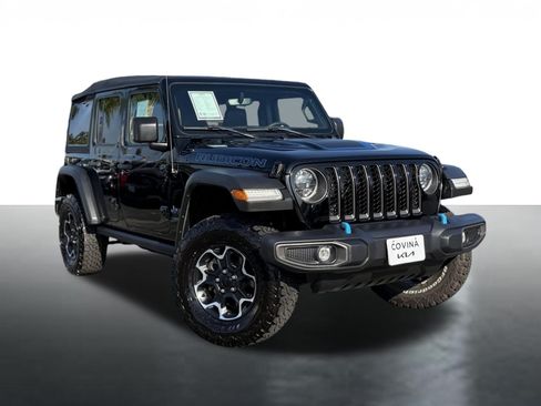 Used 2023 Jeep Wrangler Unlimited Rubicon 4xe AWD/4WD image 1