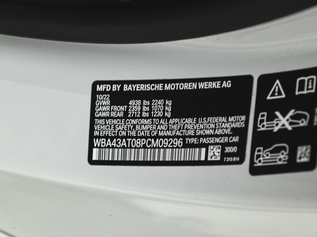 Used 2023 BMW 430i xDrive Convertible w/ M Sport Package AWD/4WD image 13