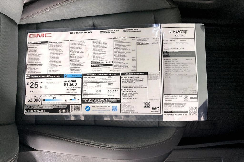 New 2026 GMC Terrain AT4 w/ Convenience Package III AWD/4WD image 13