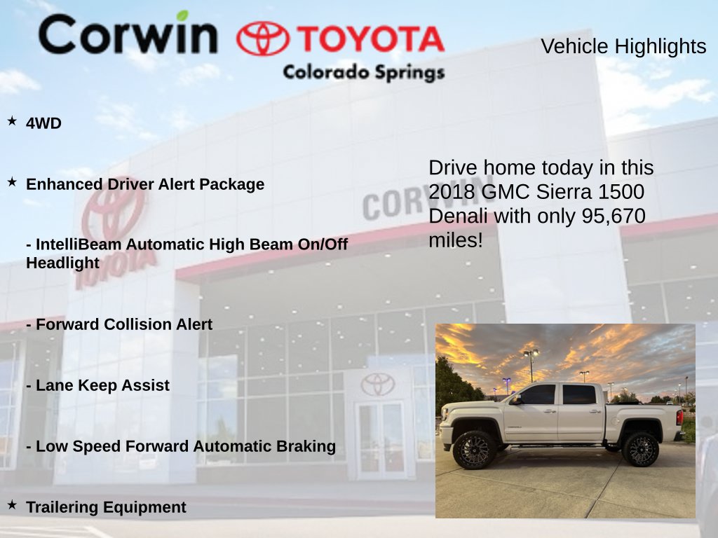 Used 2018 GMC Sierra 1500 Denali AWD/4WD image 6
