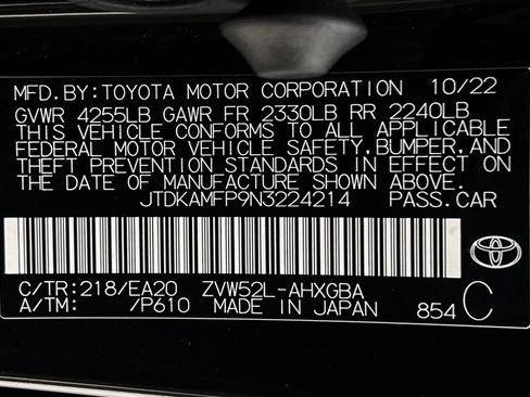 Used 2022 Toyota Prius Prime XLE image 22