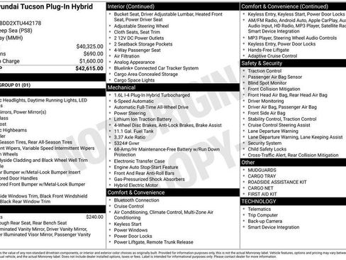 New 2026 Hyundai Tucson SEL AWD/4WD image 29