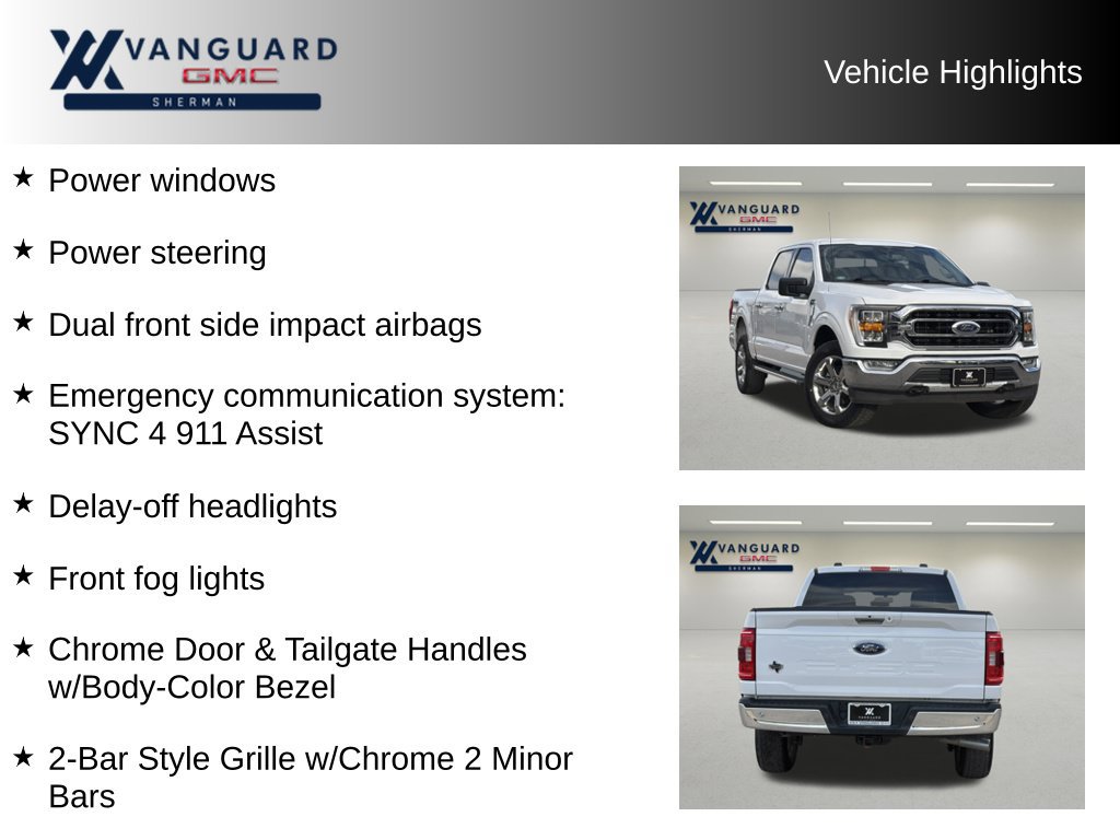 Used 2022 Ford F150 XLT w/ Equipment Group 302A High AWD/4WD image 11
