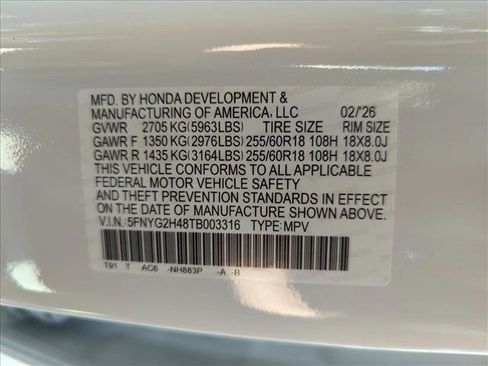 New 2026 Honda Pilot EX-L image 17