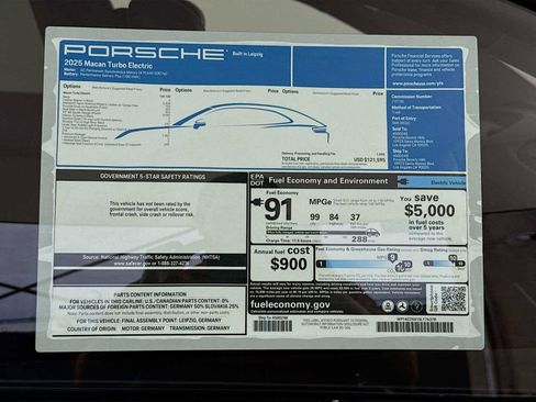 New 2025 Porsche Macan Turbo Electric image 20