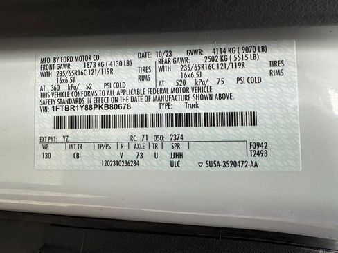 Used 2023 Ford Transit 250 Low Roof w/ Exterior Upgrade Package image 34