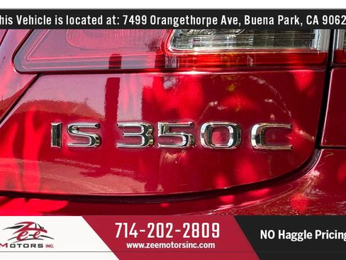 Used 2014 Lexus IS 350C w/ Navigation System Package RWD image 55