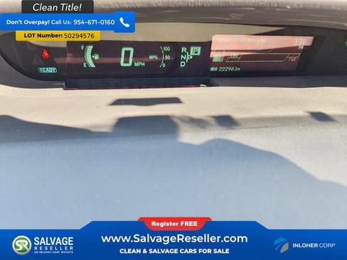 Used 2013 Toyota Prius Four w/ Deluxe Solar Roof Pkg image 12