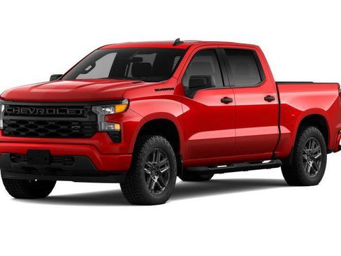 New 2026 Chevrolet Silverado 1500 Custom w/ Turbomax Blackout Package RWD image 49