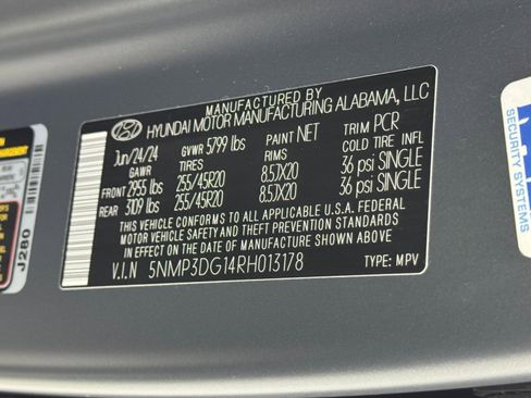 Used 2024 Hyundai Santa Fe Limited image 47