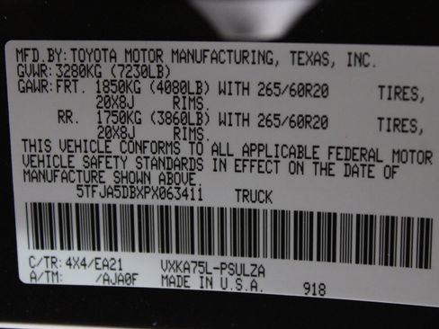 Used 2023 Toyota Tundra Limited w/ Power Package AWD/4WD image 43