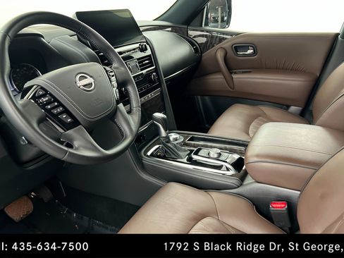 Used 2023 Nissan Armada Platinum w/ Captain's Chairs Package AWD/4WD image 15