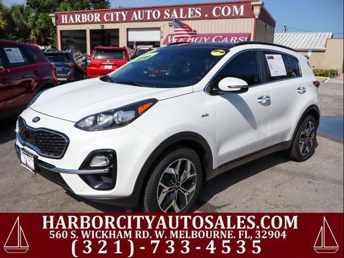 Used 2021 Kia Sportage EX w/ EX Technology Package AWD/4WD image 1