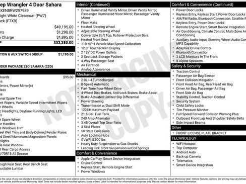 Used 2024 Jeep Wrangler Sahara image 58