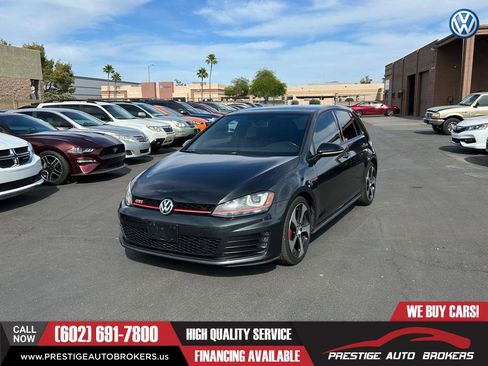 Used 2016 Volkswagen GTI Autobahn w/ Lighting Package (SEL) FWD image 1