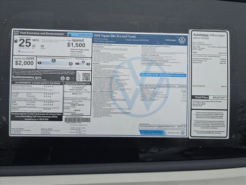 New 2026 Volkswagen Tiguan SEL R-Line image 21