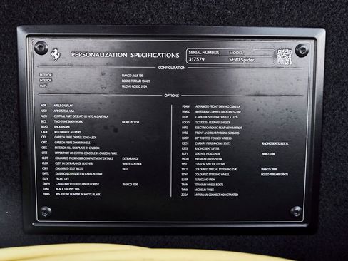 Used 2025 Ferrari SF90 Spider image 20