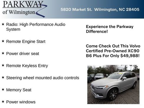 Certified 2024 Volvo XC90 B6 Plus w/ Protection Package Premier image 6