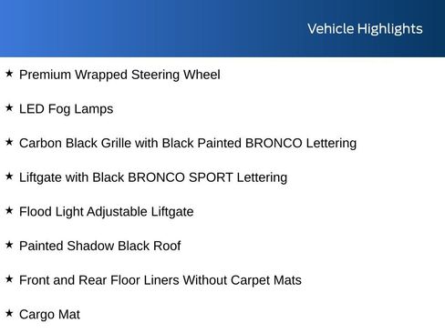 New 2026 Ford Bronco Sport Big Bend AWD/4WD image 8