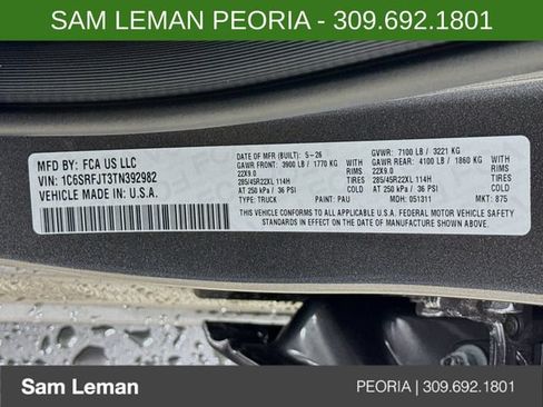 New 2026 RAM 1500 Laramie w/ Night Edition AWD/4WD image 31