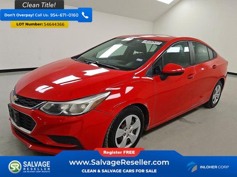 Used 2017 Chevrolet Cruze LS FWD image 1