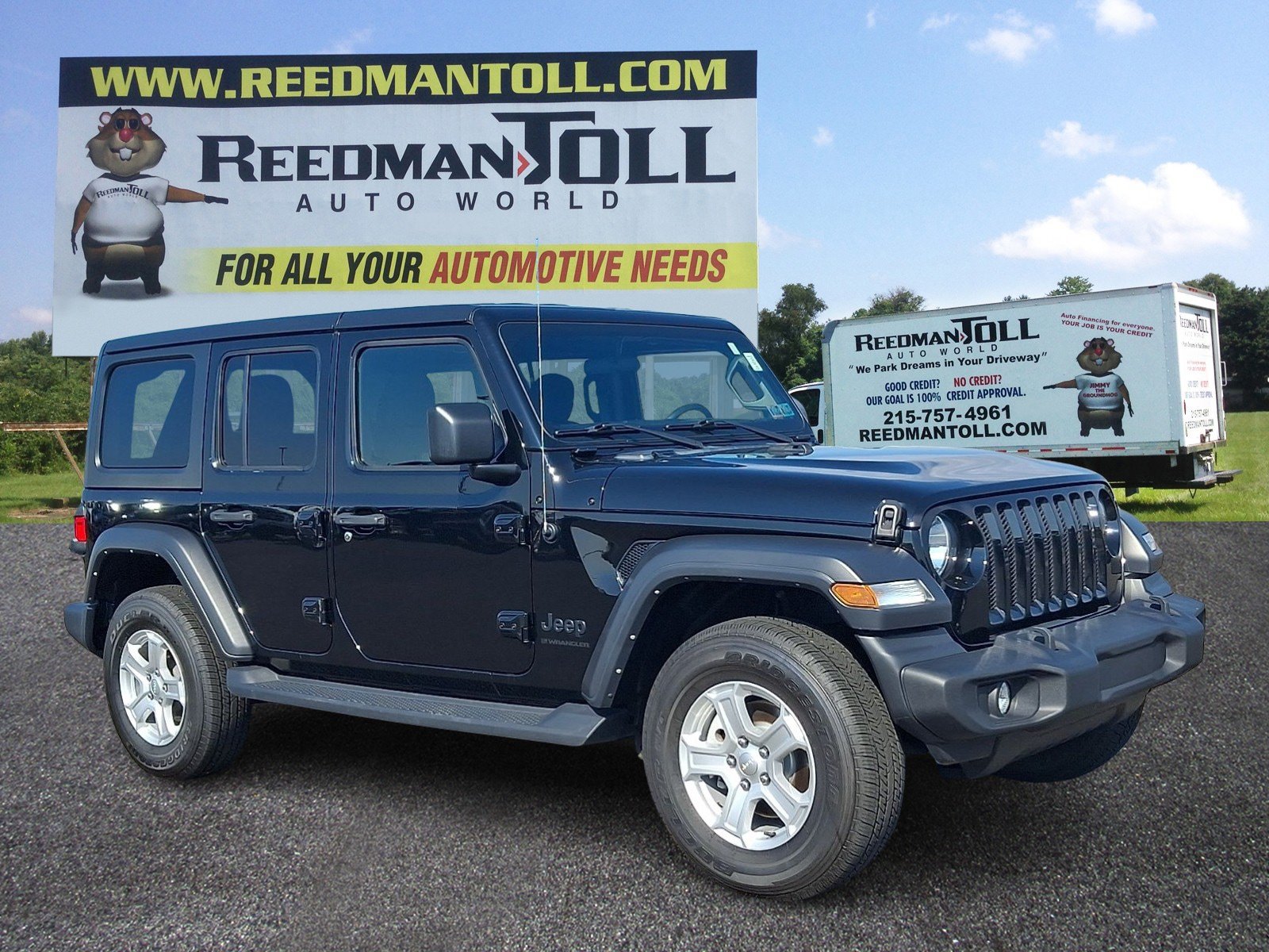 Used 2023 Jeep Wrangler Unlimited Sport AWD/4WD image 1