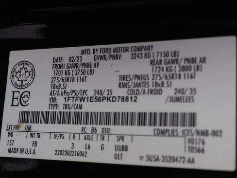 Used 2023 Ford F150 XLT w/ Equipment Group 302A High image 28