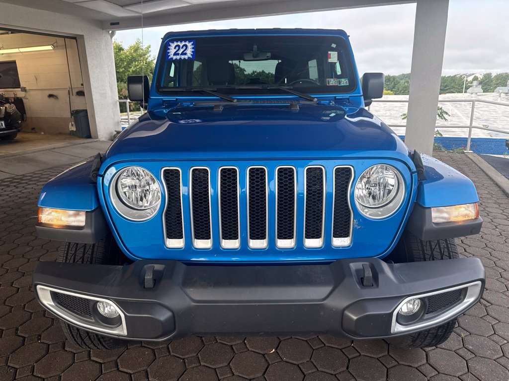 Used 2022 Jeep Wrangler Unlimited Sahara AWD/4WD image 2