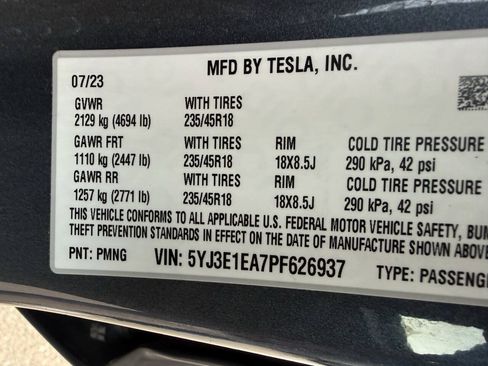 Used 2023 Tesla Model 3 Standard Range RWD image 31