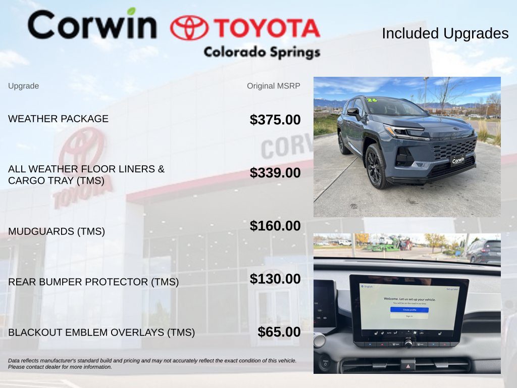 Used 2026 Toyota RAV4 SE w/ Weather Package AWD/4WD image 4
