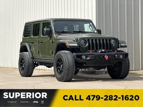Used 2021 Jeep Wrangler Unlimited Rubicon AWD/4WD image 1