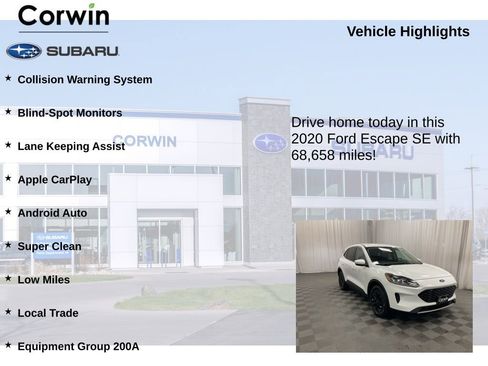 Used 2020 Ford Escape SE image 6