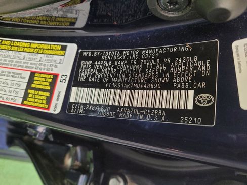 Used 2021 Toyota Camry XSE FWD image 33