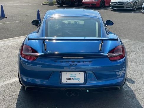Used 2016 Porsche Cayman GT4 w/ Sport Chrono Package RWD image 12