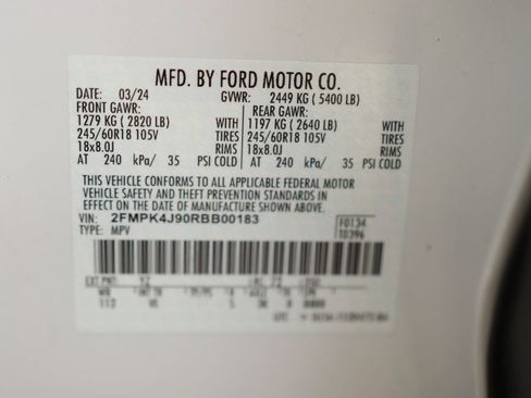 Used 2024 Ford Edge SEL AWD/4WD image 33