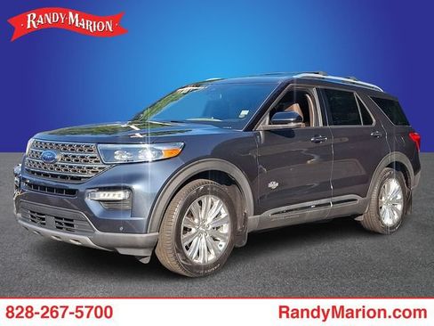 Used 2022 Ford Explorer King Ranch w/ Class IV Trailer Tow Package RWD image 1