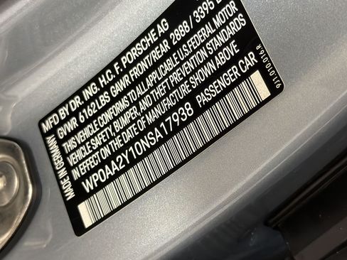 Certified 2022 Porsche Taycan RWD image 30