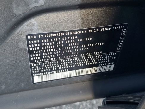 New 2026 Volkswagen Tiguan S image 28