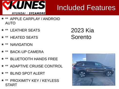 Used 2023 Kia Sorento EX AWD/4WD image 2