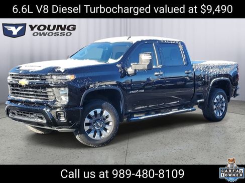 Certified 2024 Chevrolet Silverado 2500 Custom w/ Custom Value Package image 1