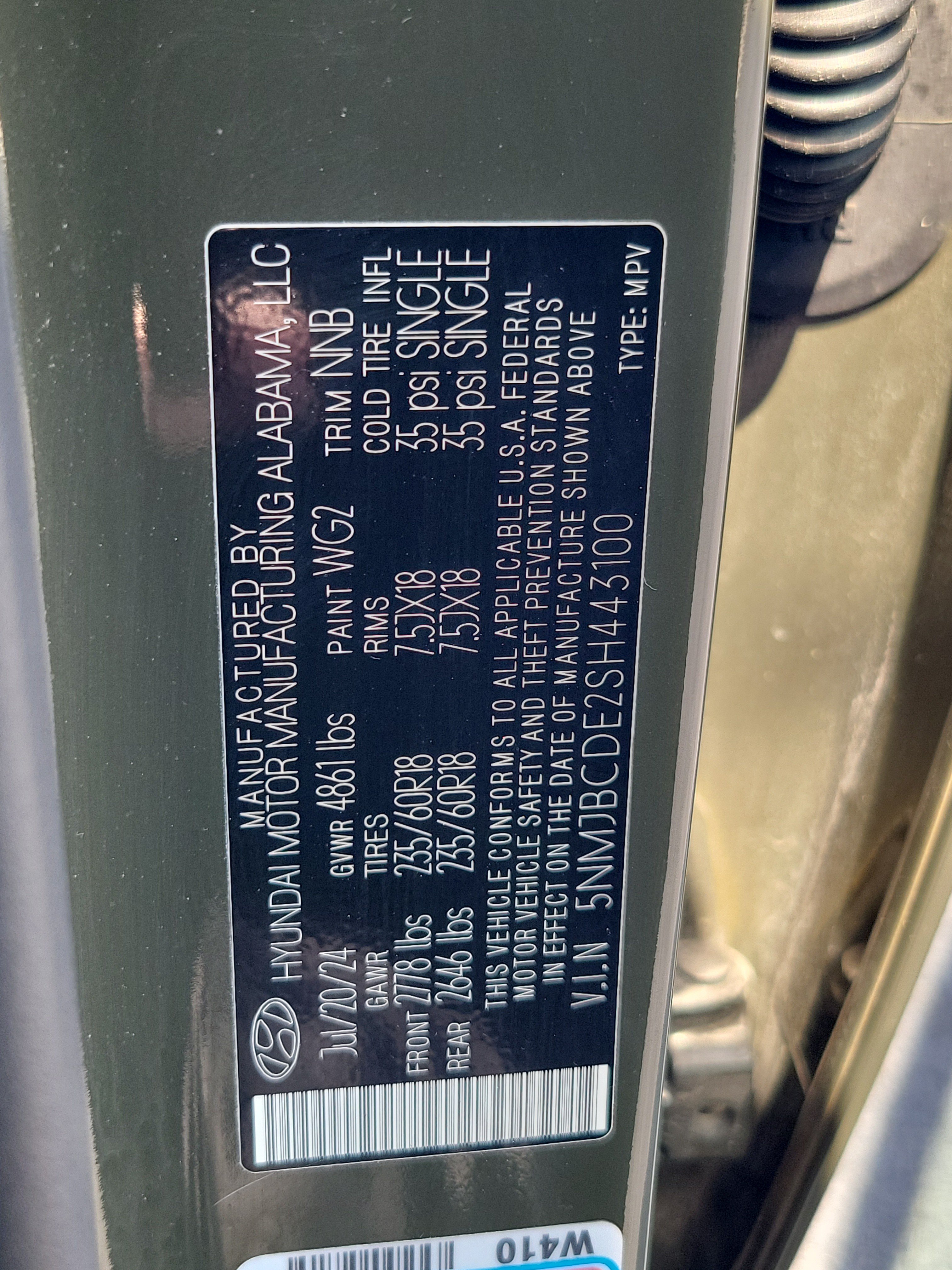 Used 2025 Hyundai Tucson SEL AWD/4WD image 29