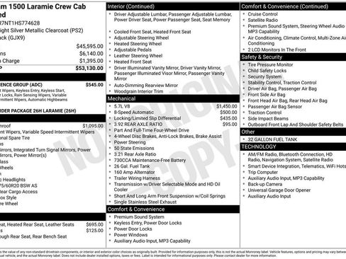 Used 2017 RAM 1500 Laramie w/ Convenience Group image 4