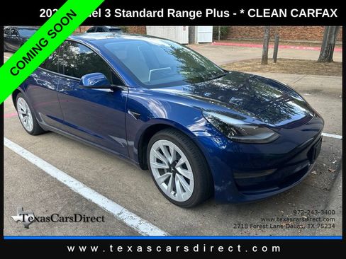 Used 2021 Tesla Model 3 Standard Range Plus RWD image 1