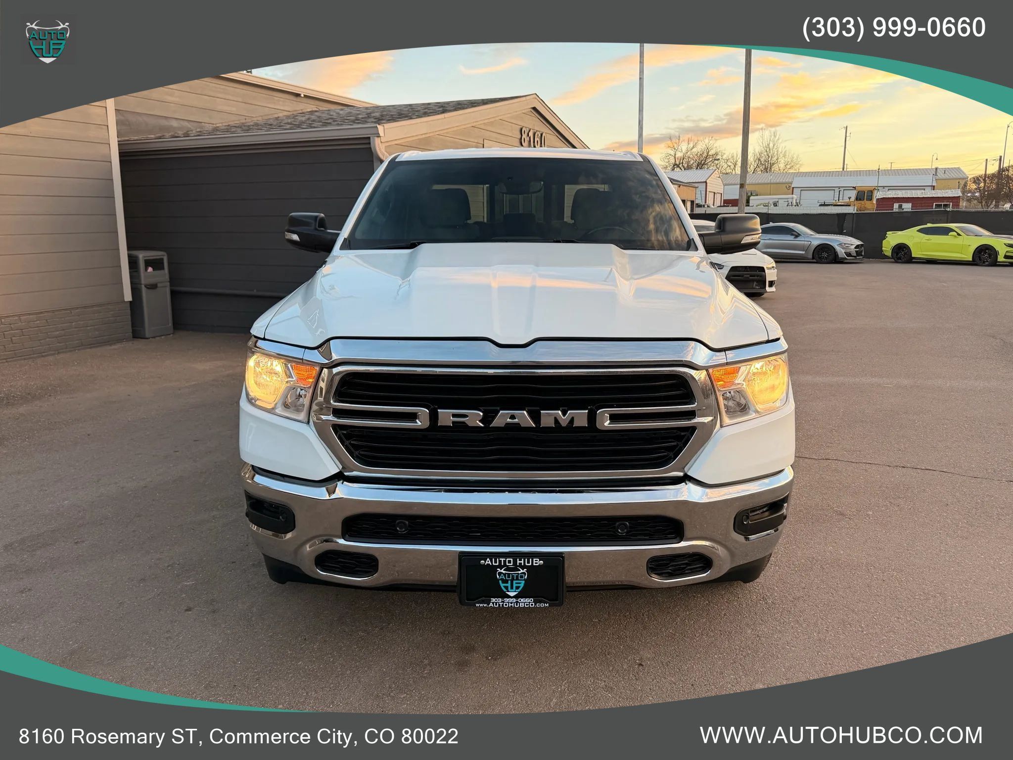 Used 2021 RAM 1500 Big Horn AWD/4WD image 3