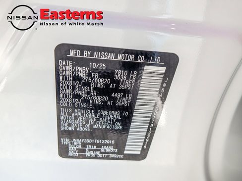 New 2026 Nissan Armada PRO-4X w/ Captain's Chari Seat Package image 31