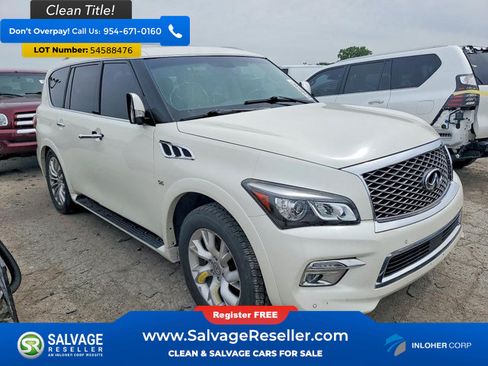 Used 2015 INFINITI QX80 4WD w/ 22" Wheel Package image 5