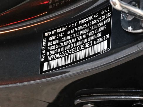 Used 2016 Porsche Panamera Edition w/ Premium Package Plus RWD image 60
