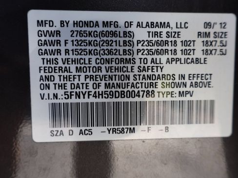 Used 2013 Honda Pilot EX-L image 13