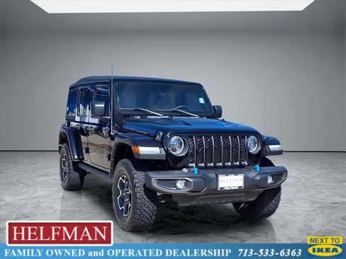 Used 2023 Jeep Wrangler Unlimited Rubicon 4xe w/ Cold Weather Group image 1
