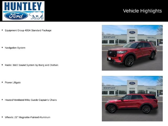Used 2026 Ford Explorer ST AWD/4WD image 2